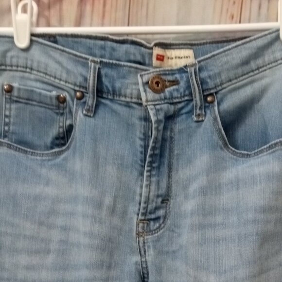 Wrangler Slim Straight Blue Jeans Tag 32/30 (Actual 30/29) - Picture 2 of 11